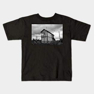 Signal house on the Bure Valley railway line Kids T-Shirt